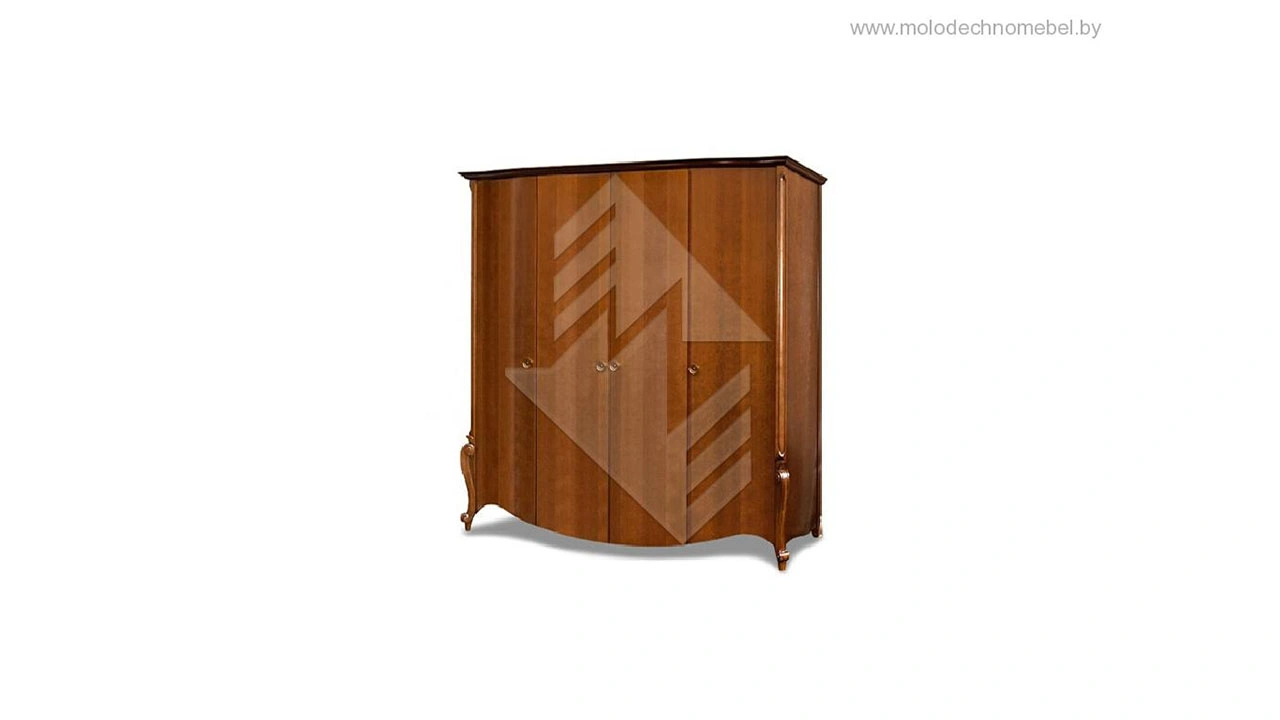Шкаф для одежды Луиза коньяк