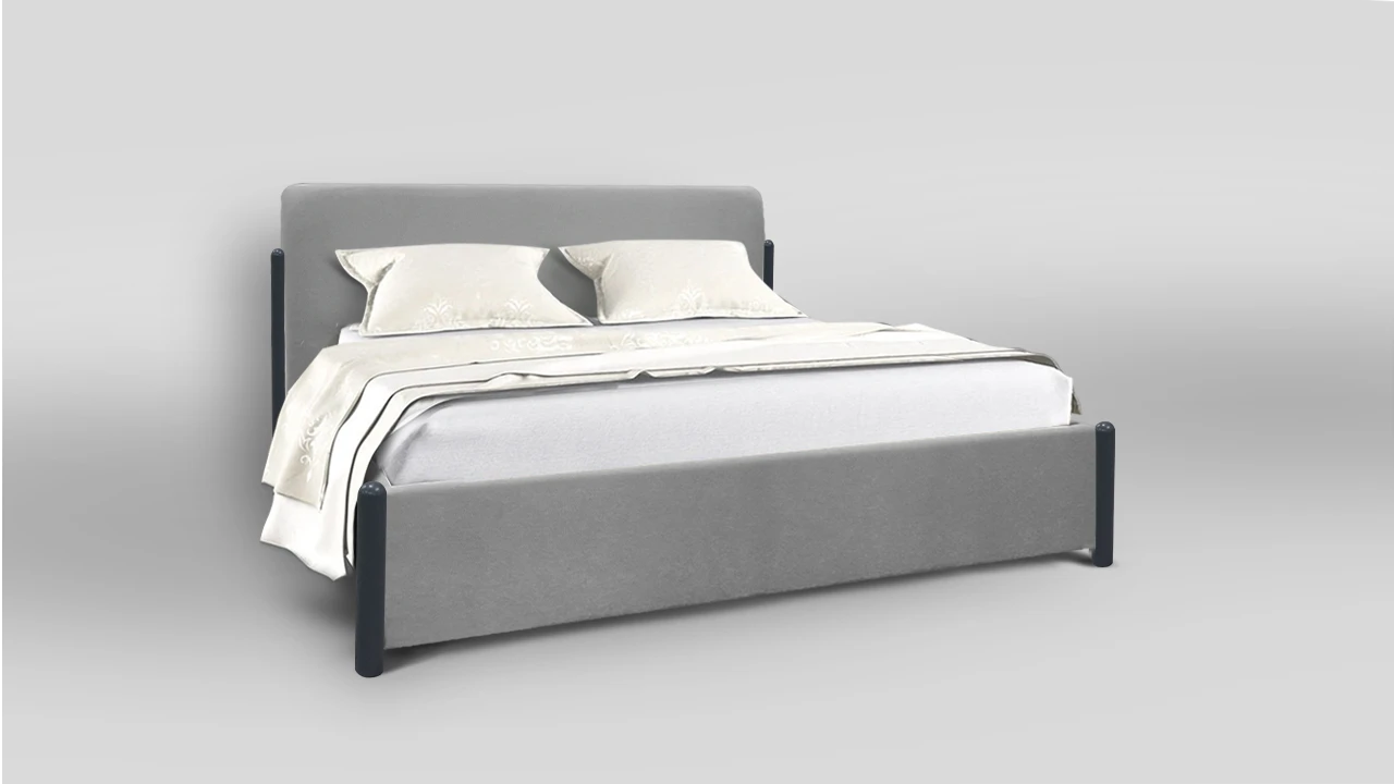 Кровать Лоренцо ММ 438 0216М Grey